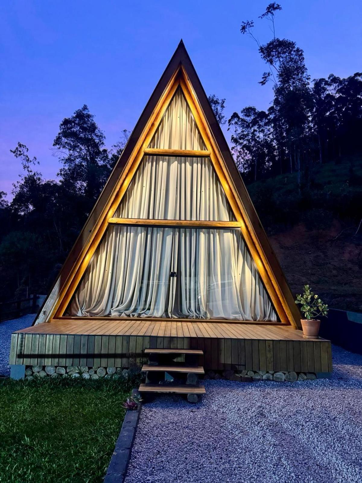 Chale Amanhecer Serra Do Rio Do Rastro Lauro Muller Exterior photo